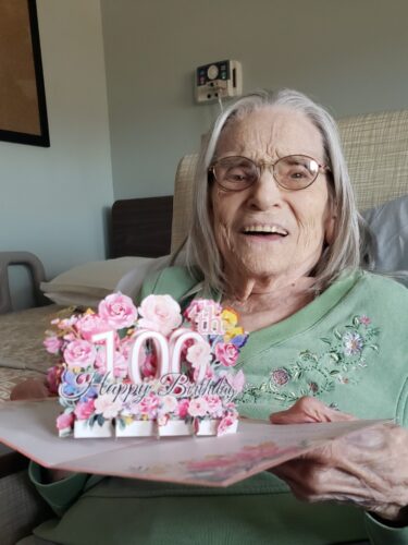 Local Woman Celebrates 100th Birthday on Valentine’s Day with Heartfelt Party